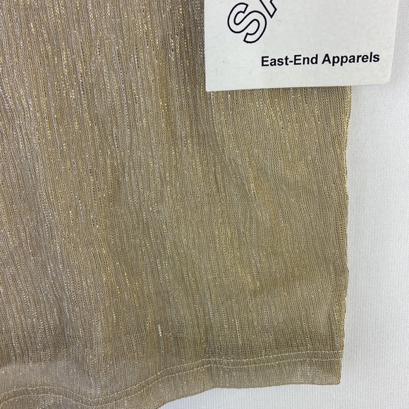 MAJORELLE Lurex Shimmering See Trough T-shirt Size S from REVOLVE - Picture 4 of 5